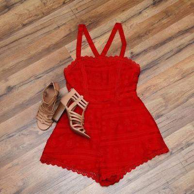 Dukes of Dallas Red Romper Size M: $150.00