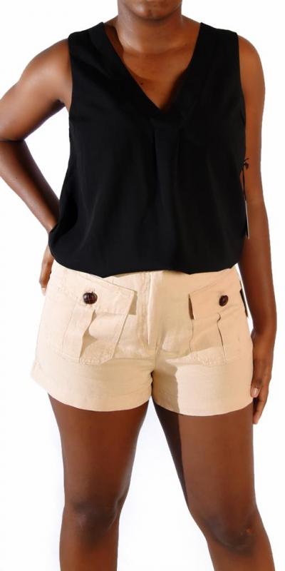 Linen Blend Shorts (khaki): $65.00